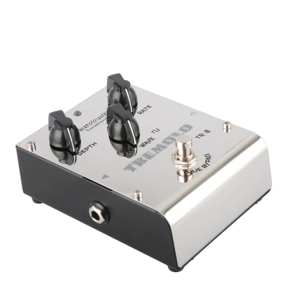 Biyang ToneFancier TR 8 электрогитара педаль эффекта баса аналоговый Tremolo 2 волновая форма