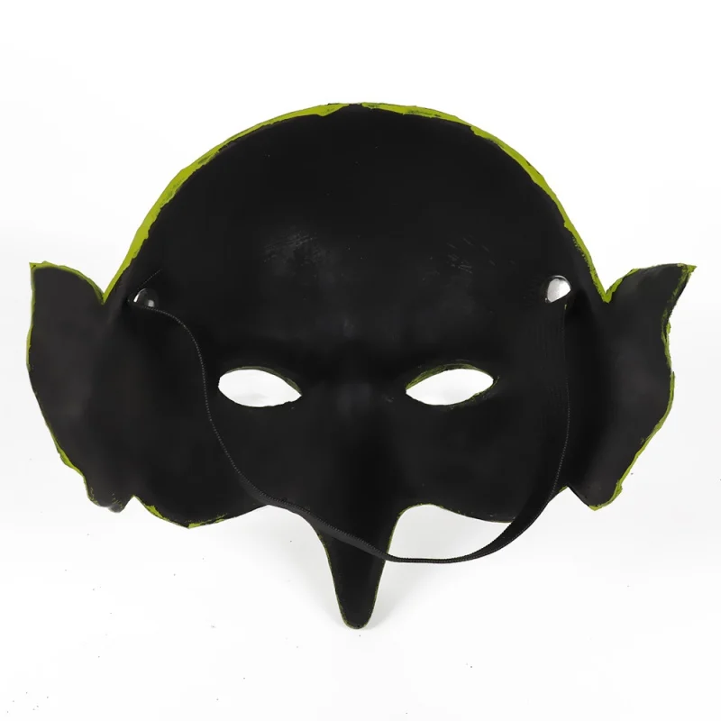 Страшная маска ведьмы на Хэллоуин карнавальный фестиваль вечерние 3D мягкая пена Pu Ведьмак Маскарад зеленая Гоблинская маска вечерние реквизит