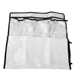 Настенный тканевый 22 кармана 6 слоев с 3 крючками прозрачный над дверью подвесной шкаф для хранения одежды сумки Органайзер стеллаж JY