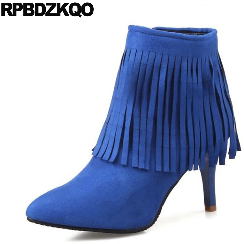 cheap blue boots