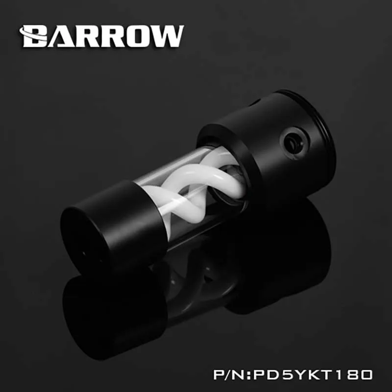 Barrow PD5YKT T резервуар для вирусов + D5/SPG40A Встроенная крышка насоса Черный POM 180 мм/230