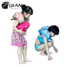 

QIAN SATETY Professional Children's Swimming Vest Strong Buoyancy Accessorial Life Jacket for Kids Learning Swimming
