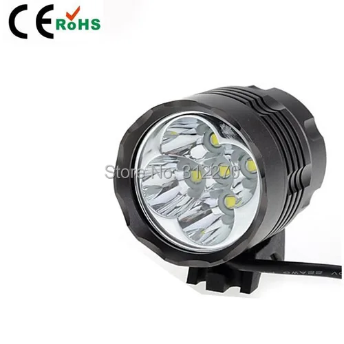

High Power 7000lm CREE XM-L 5xT6 LED Bike Light Lamp HeadLamp HeadLight Camping Headlight + Battery Pack+Charger