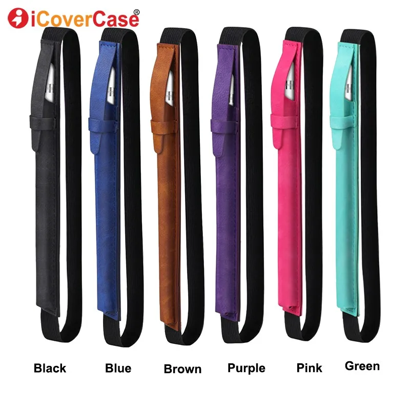 

Leather Case For iPhone iPad Pro Pencil Holder Protective Sleeve Cases Pouch For Apple Pencil Touch Screen Pen Cover Wallet Bags