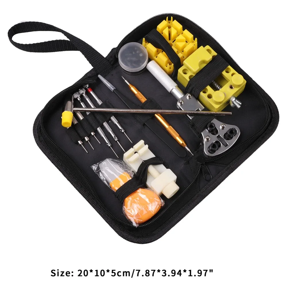

32pcs Watch Opener Remover Spring Bar Repair Pry Screwdriver Tool Kit for repair clock, watch, wristwatch high quality Hot Sale
