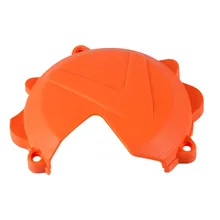 Orange Clutch Case Cover Guard Protector For KTM 250 300 EXC SX XC XC-W