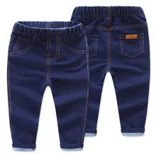 Новые весенние джинсы для мальчиков детские джинсы рваные джинсы для девочек Джинсы для малышей джинсы для мальчиков и девочек хлопковые От 1 до 5 лет