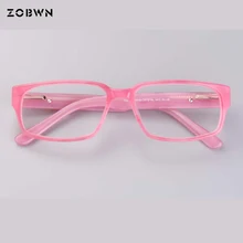 Винтажная розовая оправа для очков Мужская мода оптическая Oculos de grau femininos lentes opticos оправы для очков