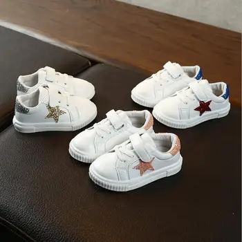 

Hot Kids Casual Sneakers Kids Cute Soft Sports Shoes Children Breathable Non-Slip Casual Shoes For School Size 21-30