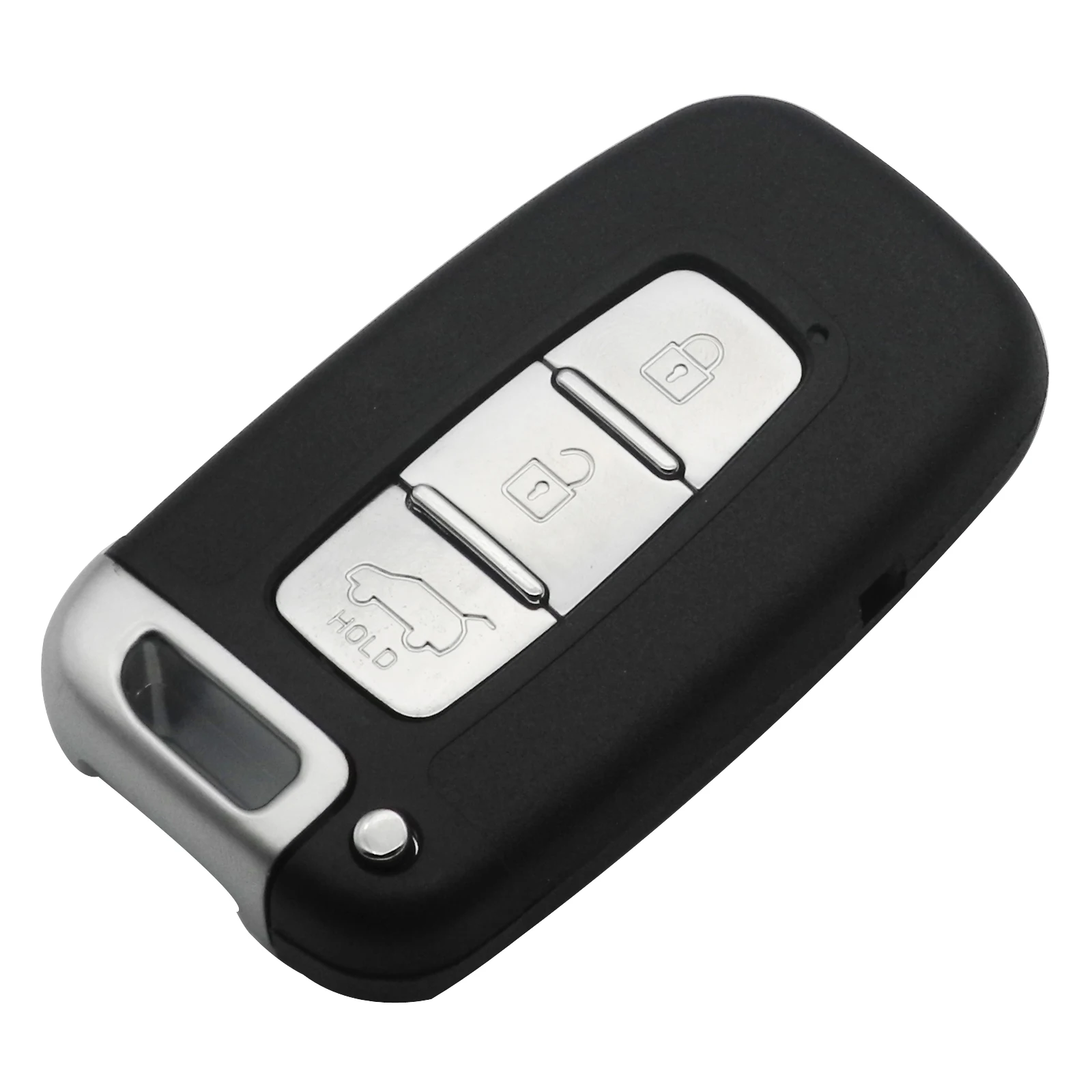Jinyuqin 2/3/4 кнопки смарт дистанционные брелки для ключей в виде ракушки для hyundai IX35 генезис купе Sonata Elantra Veloster HY15 HY15R TOY40 необработанное лезвие - Количество кнопок: 3 Кнопки