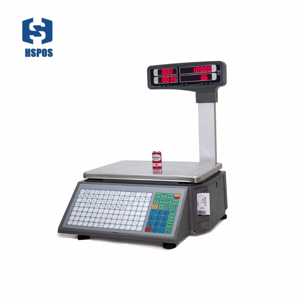  All In One Touch Screen Scale Printing Weighing Scale Computing Scale With Printer Weighing Scales 