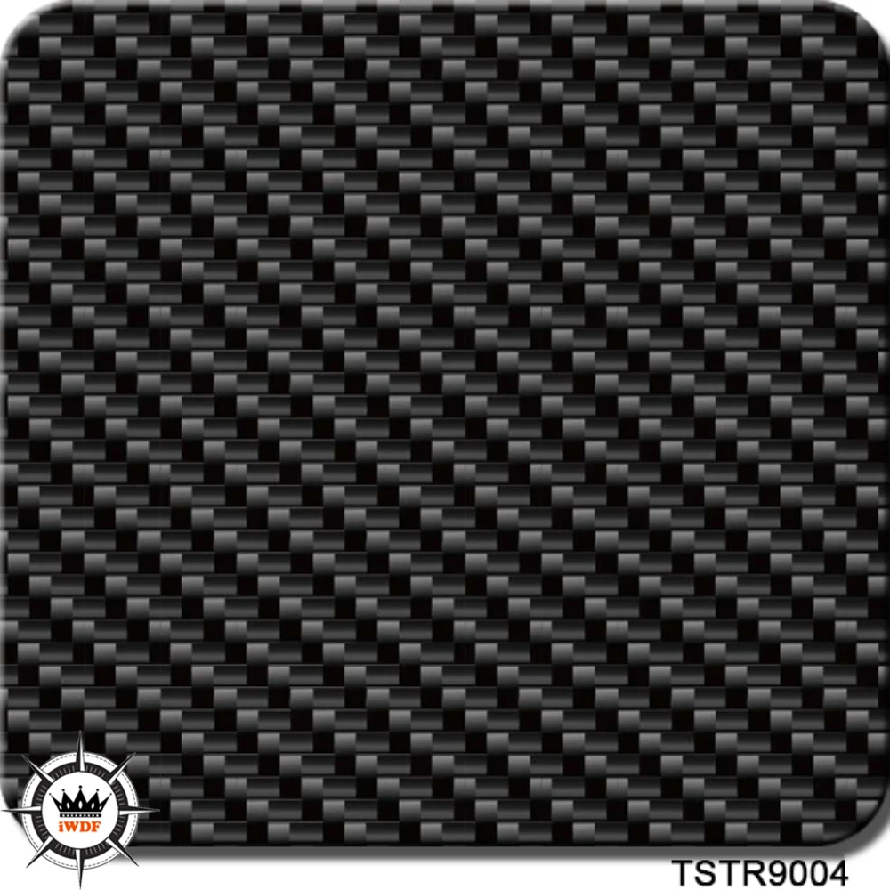 Fibra de Carbono Metros de Transferência de Água Mais Novo!!! Largura 10 Wdf9004 Squar Impressão Film 100 cm