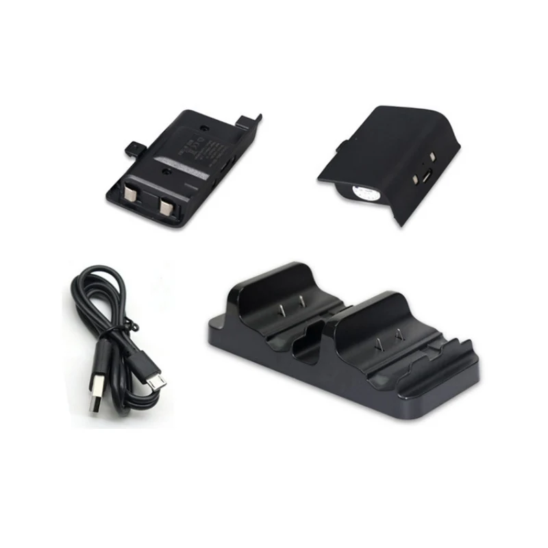 

Dual Charging Dock Controller Charger +2x Rechargeable Batteries for XBOX ONE Rechargeable Battery Best Dual Charging Dock