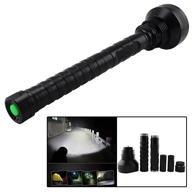 Lanterna de Alta Lâmpada de Trabalho Lanterna de Acampamento Glare Potência Xm l 15 Anjoet 21 24 t6 5 Modos Torch Sotaque Levou 35000 Lumens Luz 12 Cheap glare flashlight