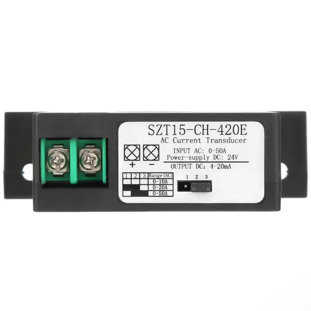 convertidor de corriente-corriente SZT15-CH-420E 0-50A Transmisor de sensor de corriente