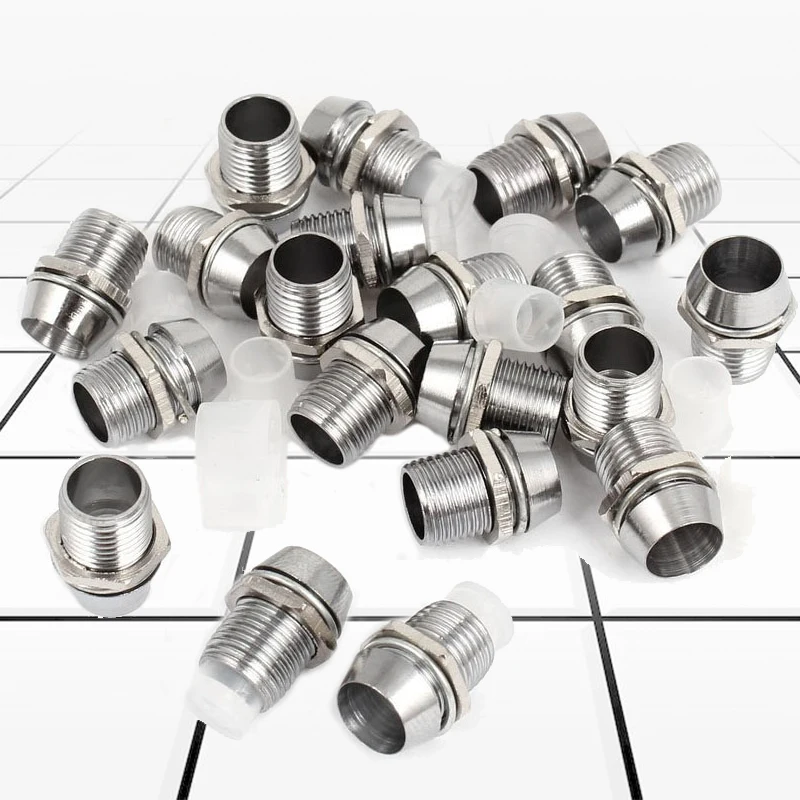 

20 Pcs Copper 5mm Light Emitting Diode LED Holder Mount Panel Display