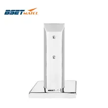 Зеркальная полировка дуплекс 2205 нержавеющая сталь квадратный стекло бассейн, забор втулки для Безрамные бассейн стекло зажим балюстрады