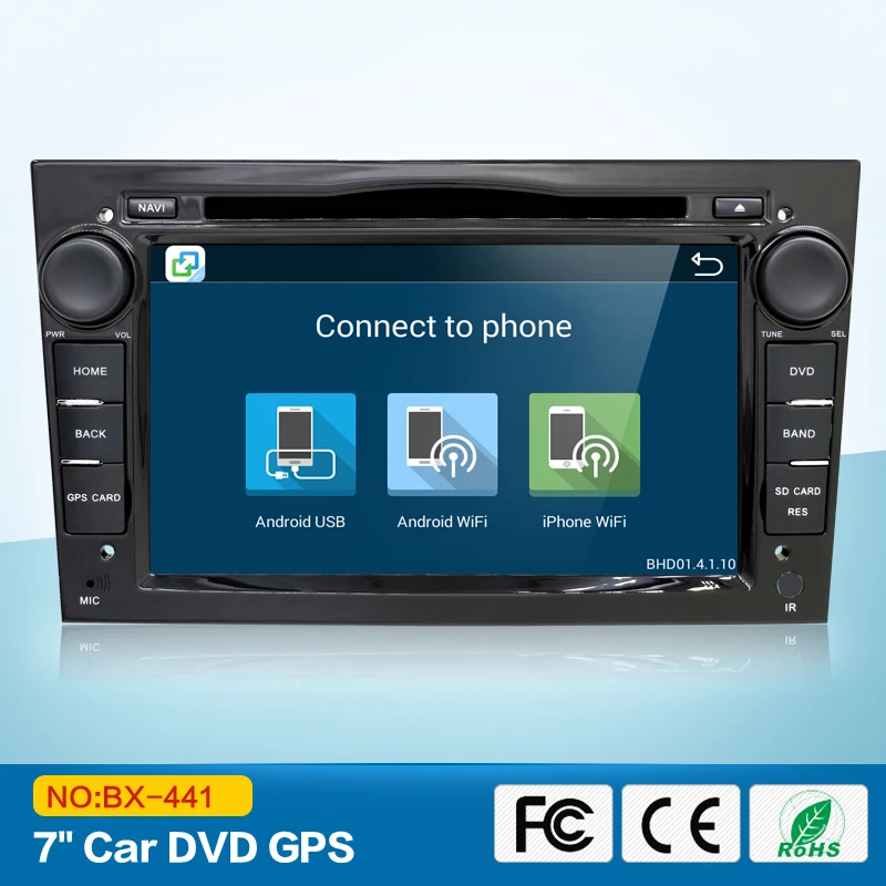 4 Core Android 6 0 HD1024 600 Car DVD Player 2G RAM For Opel Tigra Combo