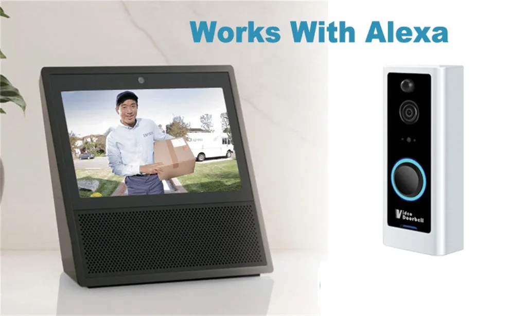 

Doorbell Smart IP WIFI Video Intercom WIFI Door Phone Bell Camera For Apartments IR Alarm Wireless Security Camera Waterproof US