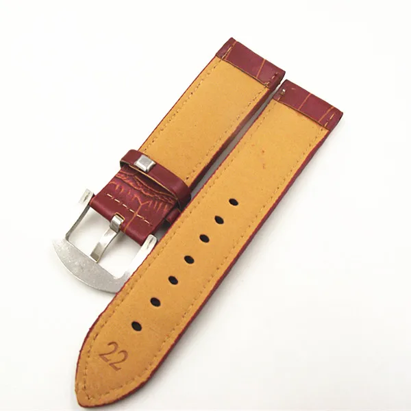 1 шт. ремешок из ПУ кожи для наручных часов 18 мм 20 22 24 26 28 30 мм|watch band bracelet|watch materialswatch