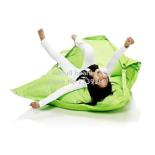 Cover only No Filler- Pink outdoor bean bag chaise longue, living room furniture,large beach hammock,comfort bean bag chairs