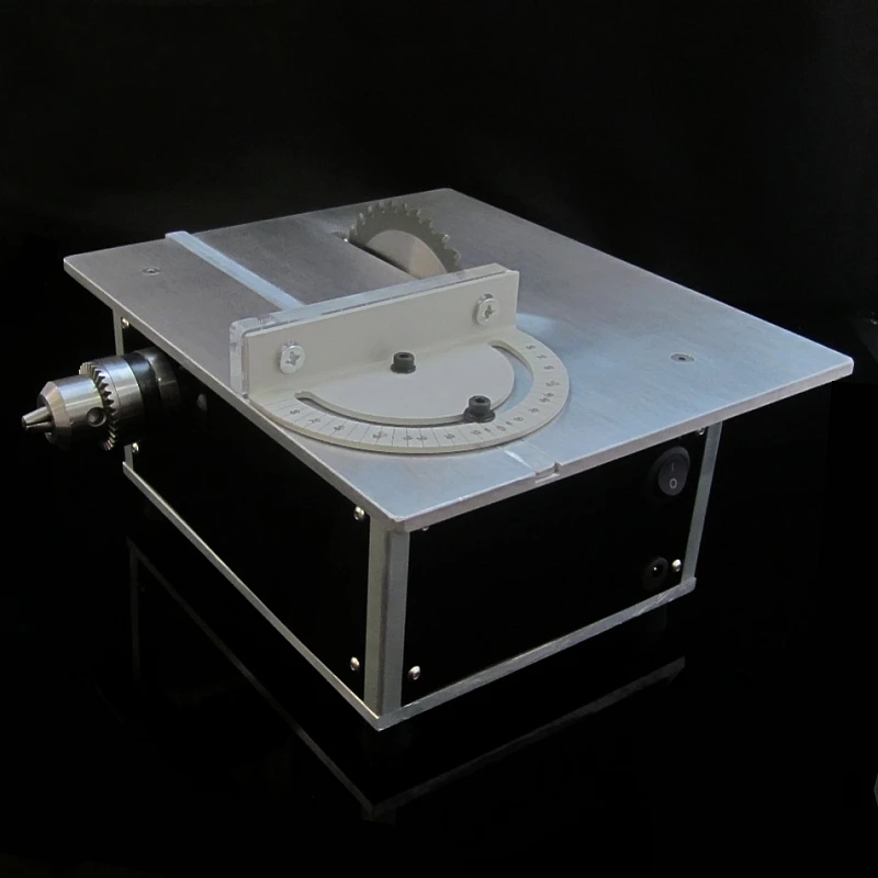 

CNC Mini micro precision woodworking bench saw DIY small woodworking chainsaw cutting machine
