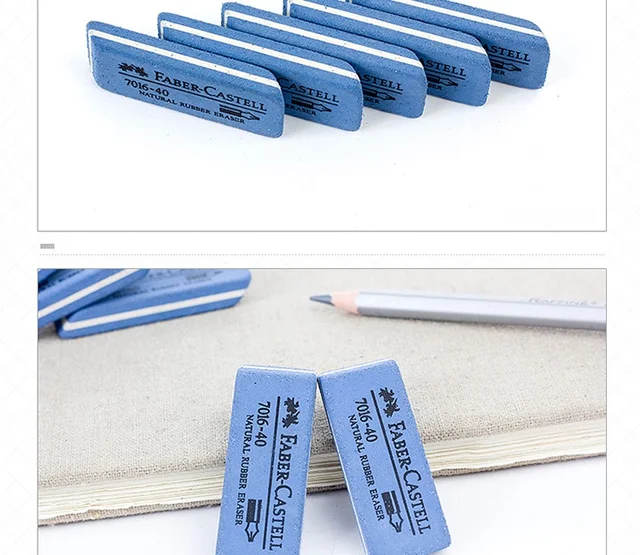 Gomme Di Ricambio Per Matita Faber-Castell - 4 Pezzi, Per Eraser Pen E Poly Matic - Foto 3