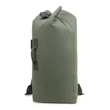Outdoor Men Military Backpack mochila Travel Luggage Army Bag Canvas Hiking Backpack Camping Tactical Rucksack Bags Army Green