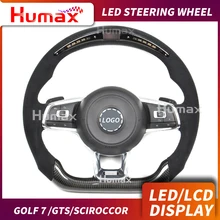 Светодиодный дисплей рулевого колеса с ЖК-экраном для golf 7/CC ЖК-дисплей гоночный руль для GTS/SCIROCCOR светодиодный руль