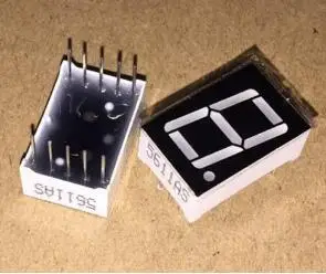 

10 PCS 1 Digit 0.56" Red 7 SEGMENT LED DISPLAY COMMON CATHODE