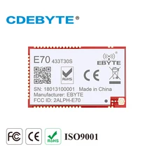 CDEBYTE E71-433MS30 CC1310 433MHz UART I/O SMD module Long Range 6km Wireless rf Transmitter Receiver Module CDEBYTE E71-433MS30 CC1310 433MHz UART I/O SMD module Long Range 6km Wireless rf Transmitter Receiver Module