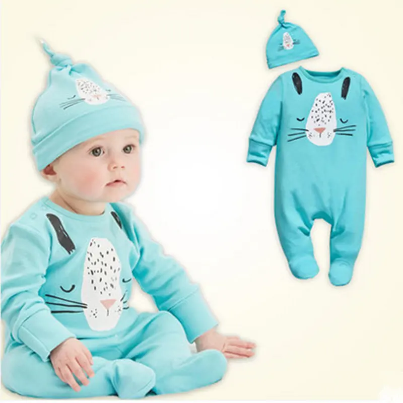 2017 autumn baby clothes baby clothes baby to climb the cotton long