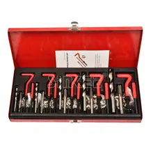 131 Pcs Auto Engine Block Restoring Damaged Thread Repair Tool Kit M5 M6 M8 M10 M12 SK1008