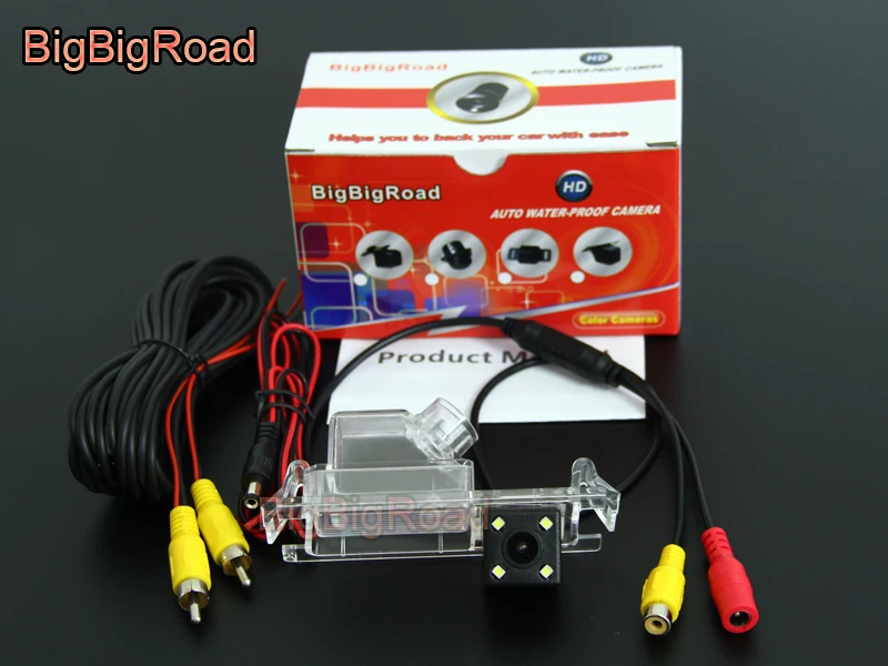 BigBigRoad Car Rear View Reverse Camera For Kia K2 Rio Sedan Ceed 2013 Pride Hatchback 2012 2013 2014 2015 2016 Parking Camera (2)