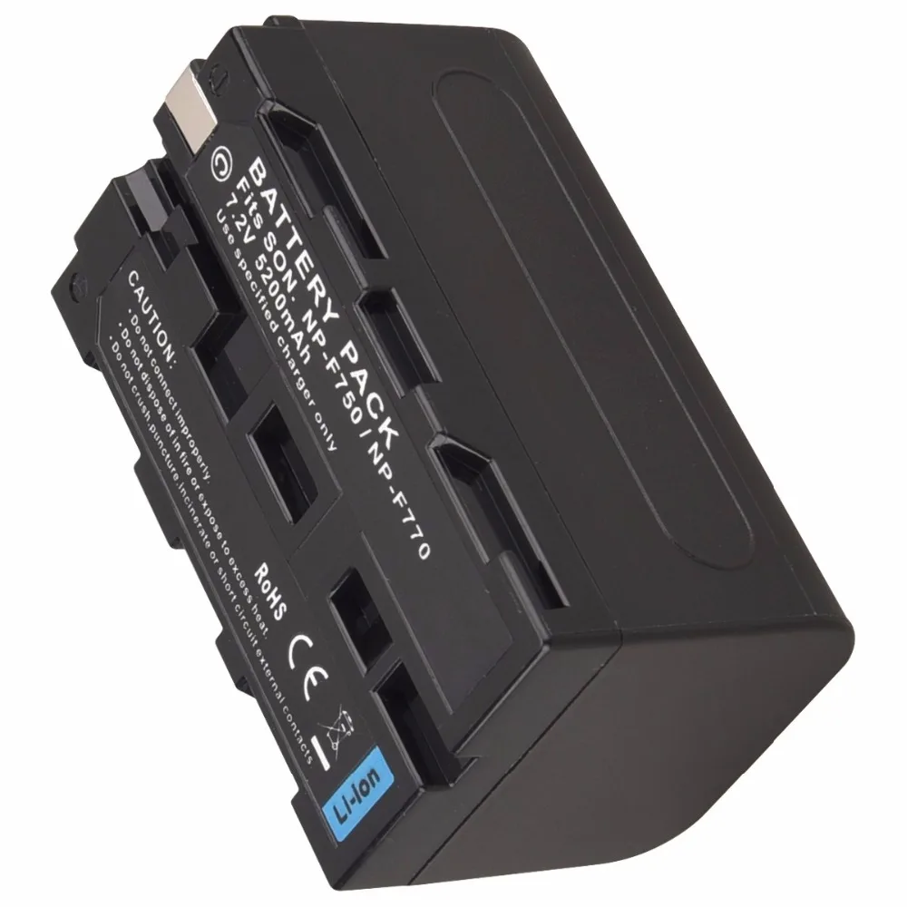 Buy Cncool 7.2V 5200mah NP F750 NP F770 Replacement