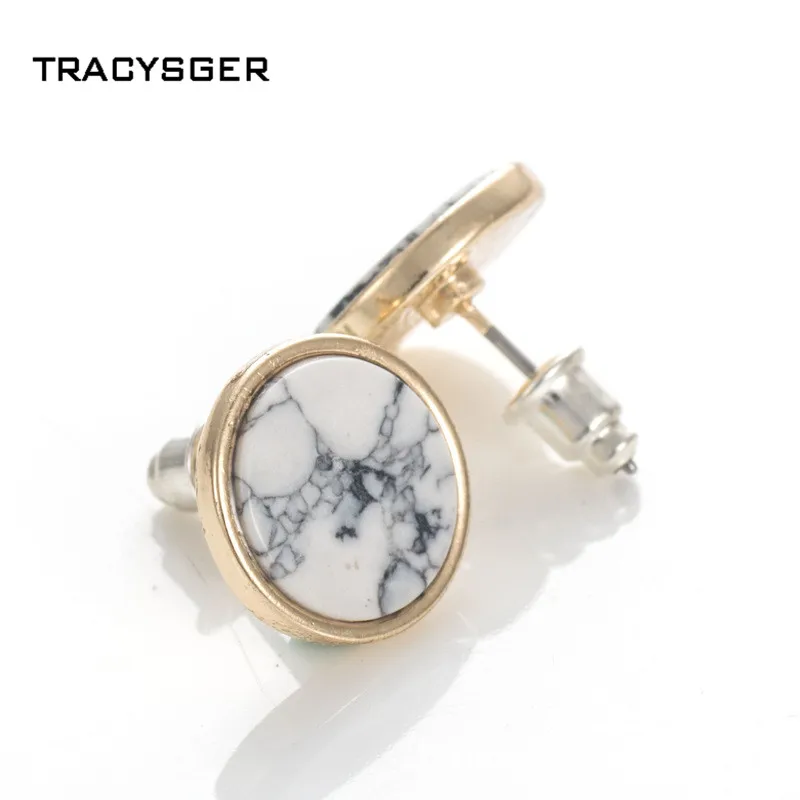 

BJ-ER1104/TRACYSGER/Triangle rounded square earrings