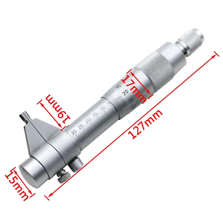 Мм 5-30 мм Внутренний микрометр Калибр резьбы метрические внутренние Микрометры карбидные измерительные инструменты