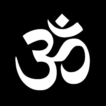 

HotMeiNi Car Sticker Jdm styling Window Bumper Vinyl Truck Body Decal Waterproof Aum Om Yoga Buddhist Spiritual 11*11cm