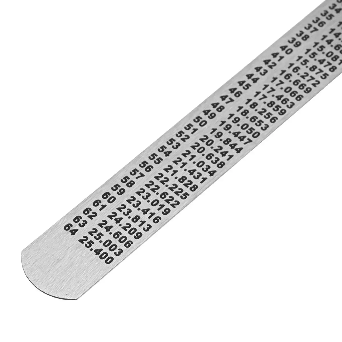 " 0-150 мм стандартное правило шкала из нержавеющей стали измеритель глубины измерительный инструмент для маркировки со съемным зажимом легко использовать/носить с собой