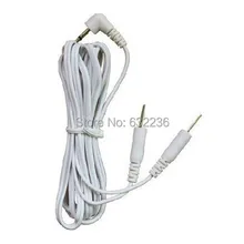 DHL 200 шт./лот DC 2,5 мм 2-полосный электродная проволока/кабель для цифровое терапевтическое оборудование, филировальная машина, массажер для похудения