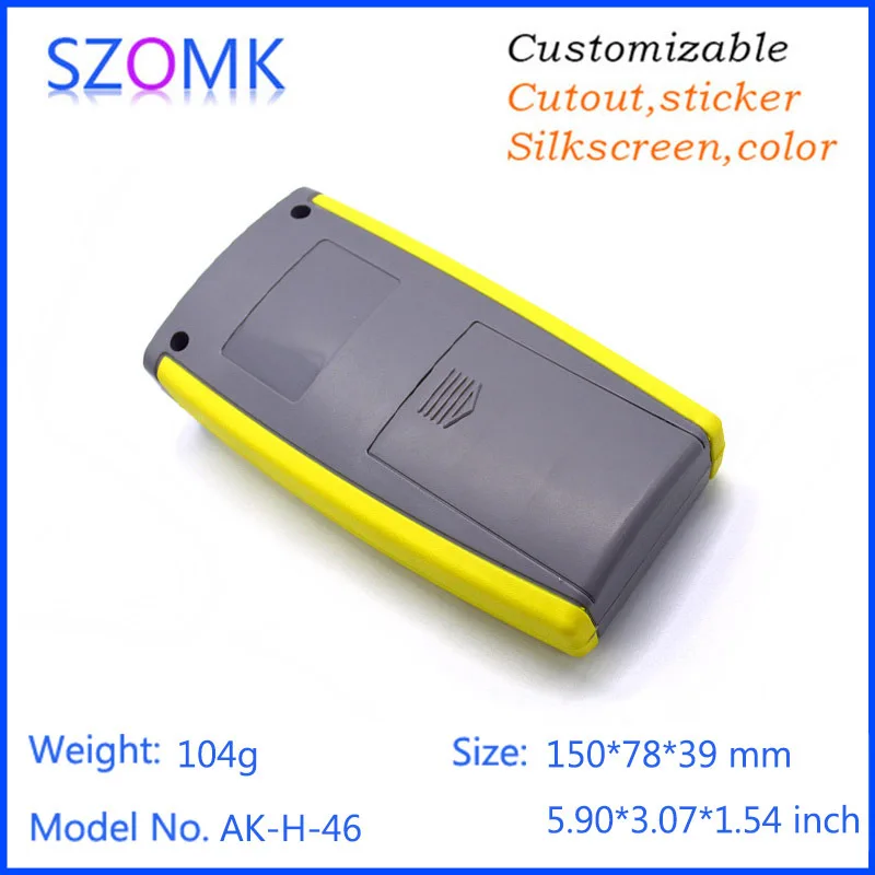 szomk new arrival plastic enclosure for electronics plastic case 2 AA battery abs plastic handheld control box electrical junction box enclosure housing (7).jpg