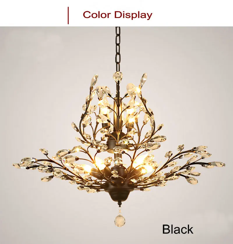 4 5 6 Lights Ceilling Light 7 8 9 Lights Chandelier Lighting Modern Home Decor Led Crystal Lamp Lustre Cristal E14 Crystal Lamps9