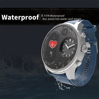 

OGEDA Smart Men's Watch Dual Display Smart Clock Bluetooth Automatic Date Heart Rate Blood Pressure Sleep Monitoring Tracker