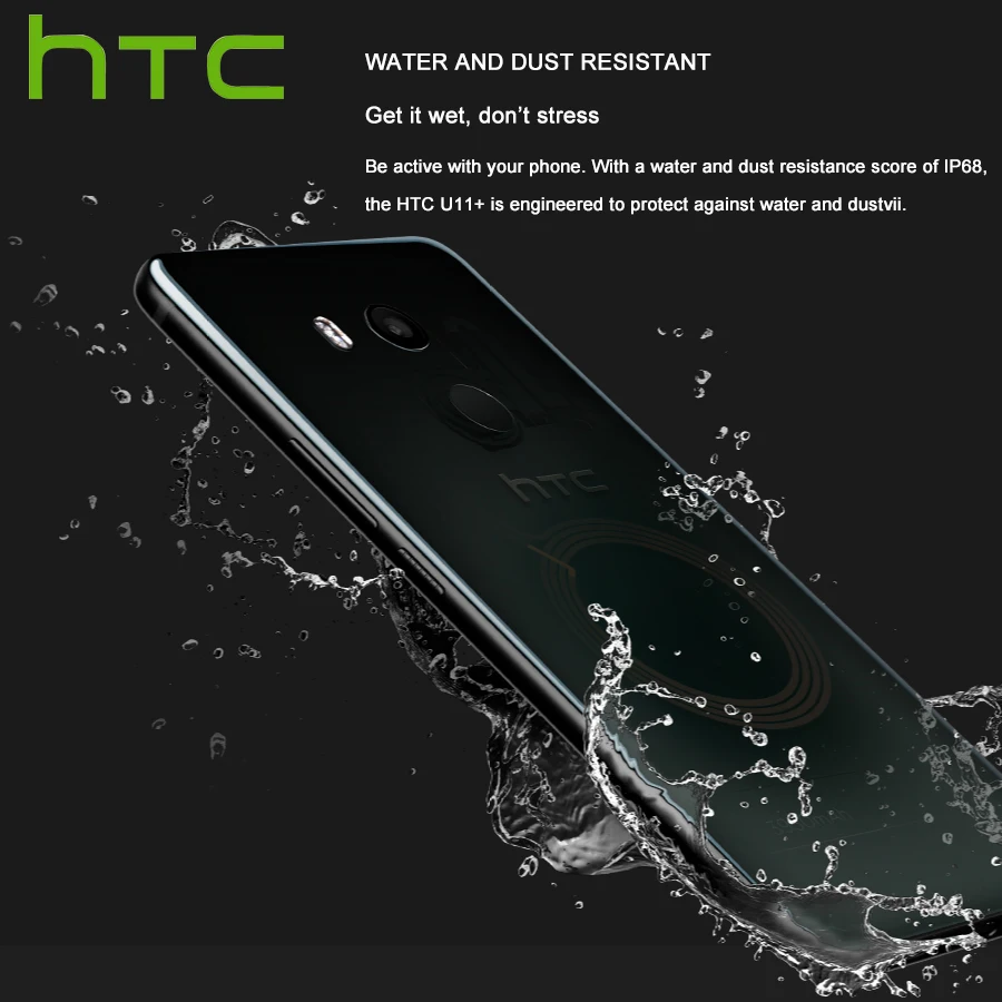 Hot Sale HTC U11 Plus U11+ 4G LTE Mobile Phone 6GB+128GB Snapdragon 835 Octa Core 6.0inch IP68 1440x2880P Android 8.0 Smartphone Hot Sale HTC U11 Plus U11+ 4G LTE Mobile Phone 6GB+128GB Snapdragon 835 Octa Core 6.0inch IP68 1440x2880P Android 8.0 Smartphone