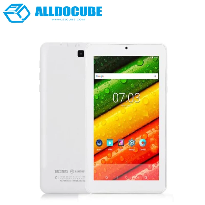 comprar ALLDOCUBE C1 Android7.1 RK3126 Tablets de 7 polegadas PC 1024*600 IPS Quad Core 1 GB Ram 8 GB Rom Bluetooth Dual Camera