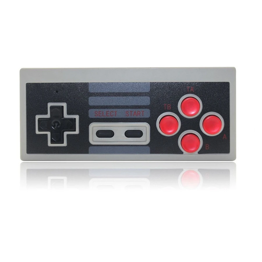 2 шт. беспроводной контроллер геймпад для nintendo Mini Classic Edition NES консоли AAA батареи питания