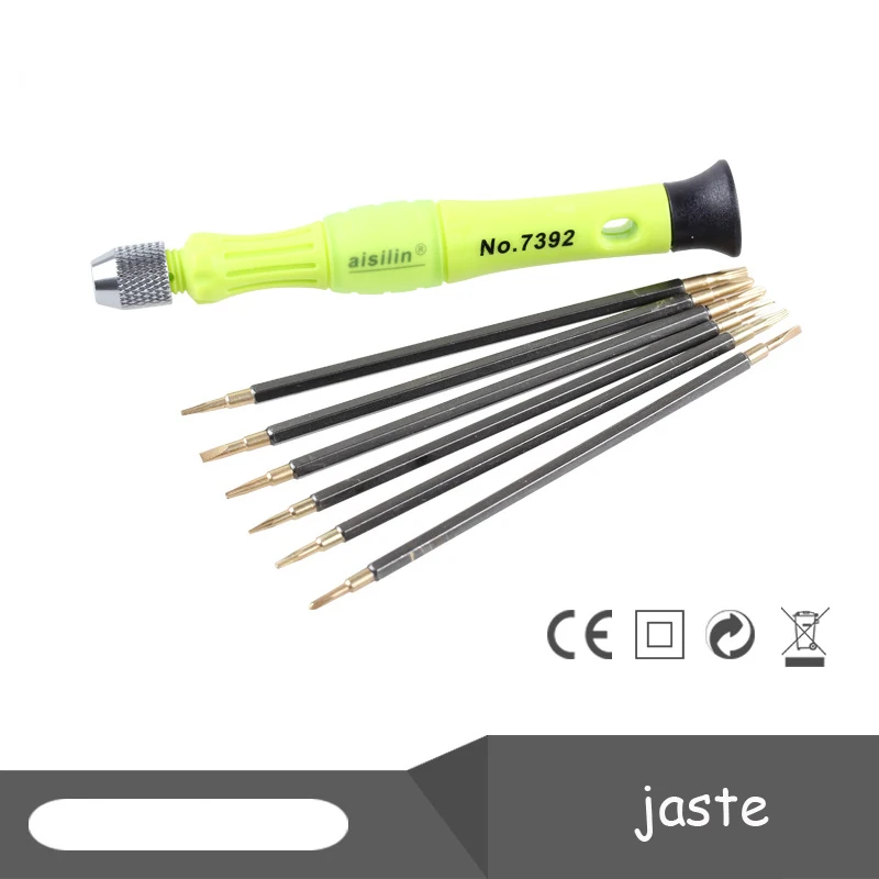 

7 in1Best Quality Precision Screwdriver Wallet Repair Tool Set Multi Herramientas For iPhone Laptop Cellphone Electronics PC