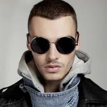 2019 Classic Round Steampunk Sunglasses Men Women Fashion Eye Glasses Brand Designer Retro Vintage Frame Vintage Eyewear 2019 Classic Round Steampunk Sunglasses Men Women Fashion Eye Glasses Brand Designer Retro Vintage Frame Vintage Eyewear