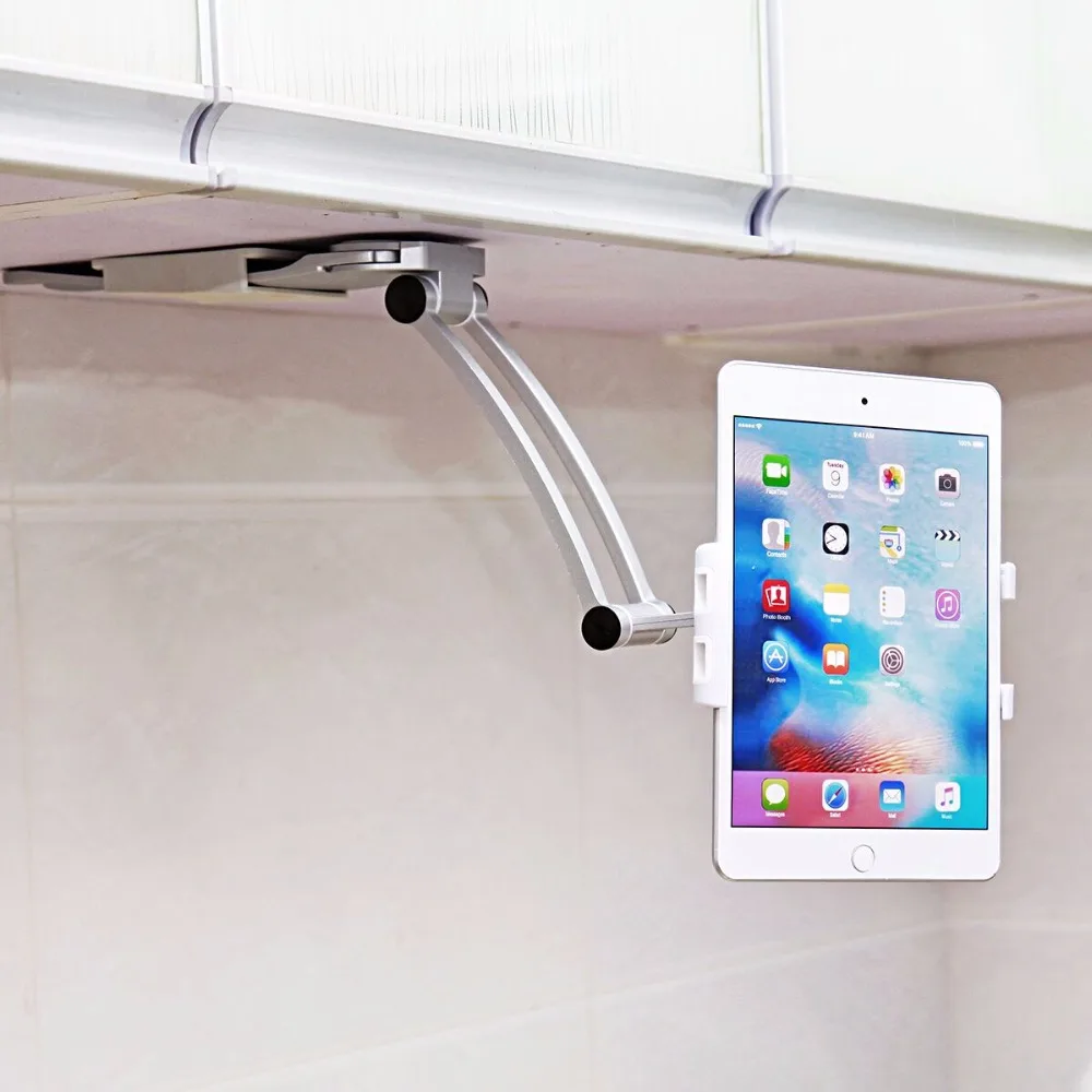 

For Kitchen Tablet Mount Stand 2-in-1 Kitchen Wall / CounterTop Mount Stand Fit For 7 to 9.7 Inch Tablet fits For iPaid NDTHW003
