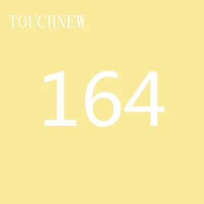 164 TOUCHNEW, 168 цветов, одиночные художественные маркеры, кисть, эскиз, на спиртовой основе, маркеры, двойная головка, манга, ручки для рисования, товары для рукоделия - Цвет: 164